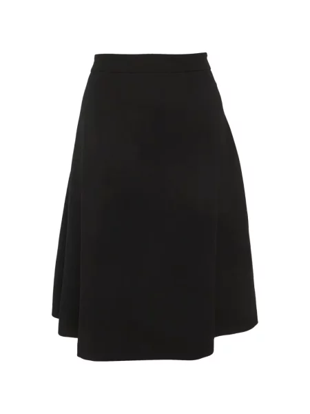 Fustă midi Max Mara evazată negru