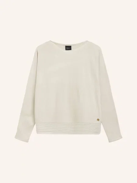 S.Oliver Black Label Sweter beige czarny