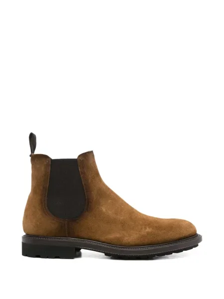 Botine Fabi din piele maro
