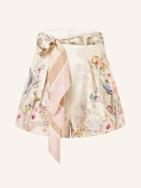 Zimmermann Szorty Rebellion Z Jedwabiem weiss niebieskie