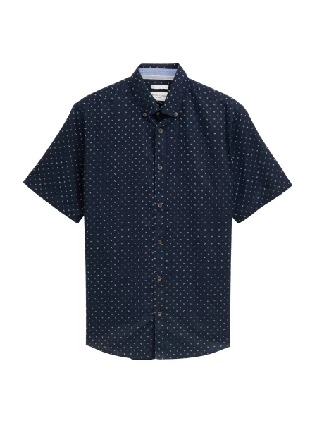 Tom Tailor Cămașă Bleumarin alb