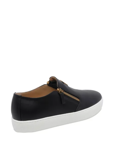 Sneakerși Giuseppe Zanotti din piele negru