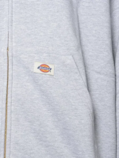 Hanorac cu glugă Dickies cu autograf gri