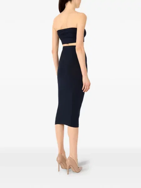 Fustă midi Wolford albastru