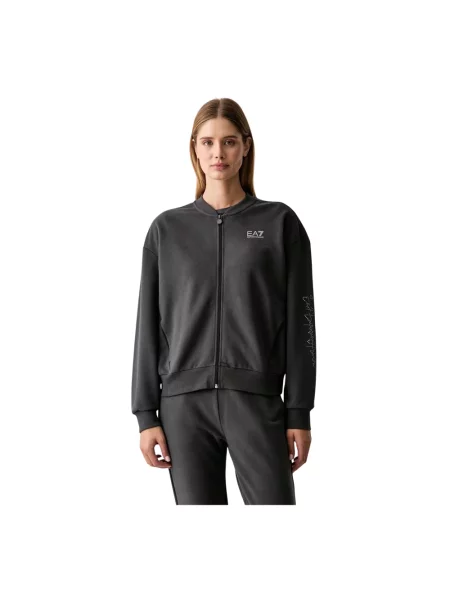 Bluza rozpinana Emporio Armani Ea7 szara