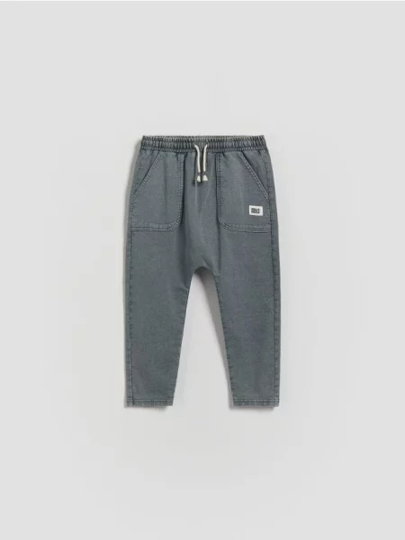 Reserved Легінси з високим вмістом темно-синій сині