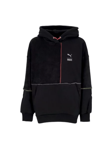Bluza z kapturem Puma z kapturem czarna