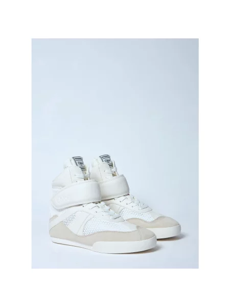 Sneakersy Chloe skórzane białe
