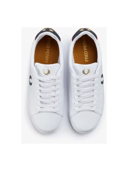 Sneakersy Fred Perry skórzane białe