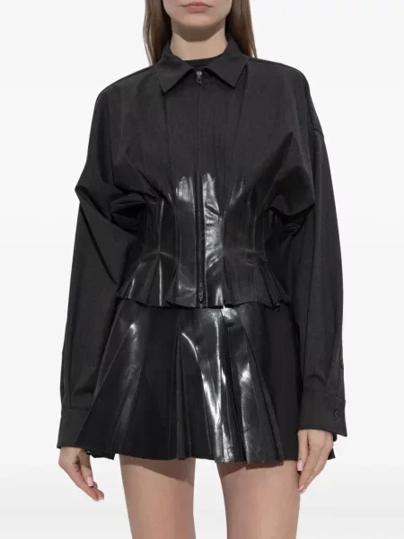 Kurtka Diesel plisowana czarna