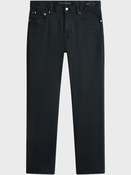 Прямі джинси Tommy Hilfiger чорні