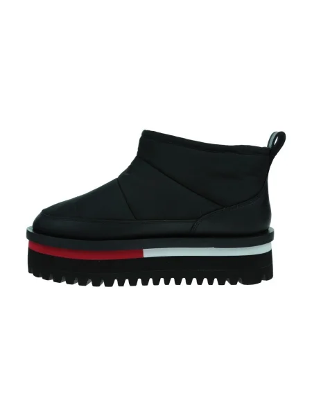 Tommy Jeans Cizme de zăpadă Tjw Flatform Boot Wl negru