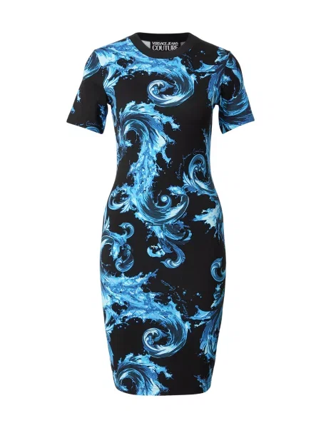 Versace Jeans Couture Obleka voda / črna bela