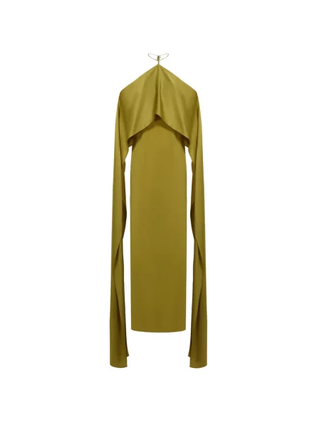 Rochie Taller Marmo drapată de costum verde