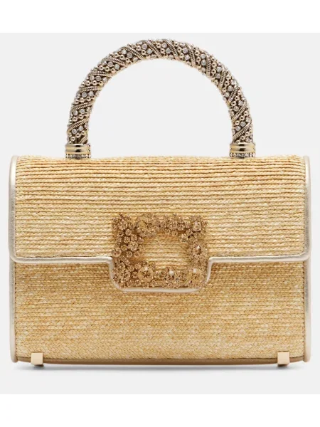 Shopperka Roger Vivier beżowa