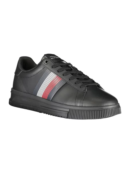 Trampki Tommy Hilfiger skórzane czarne