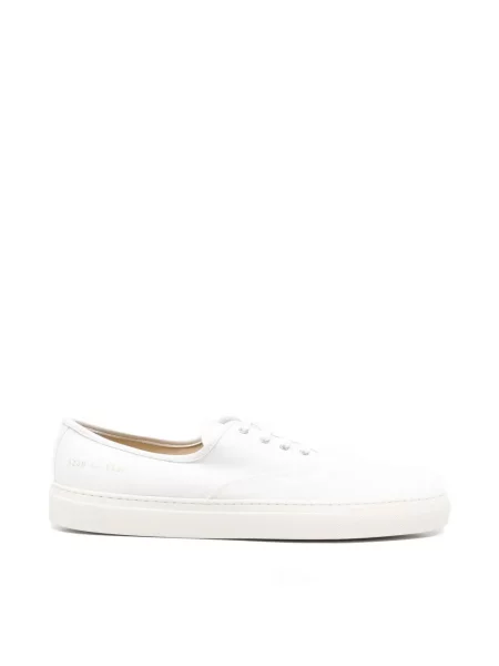 Sneakerși Common Projects cu șireturi din dantelă alb