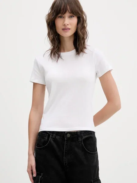 Тениска Hollister Co. дамска бяло