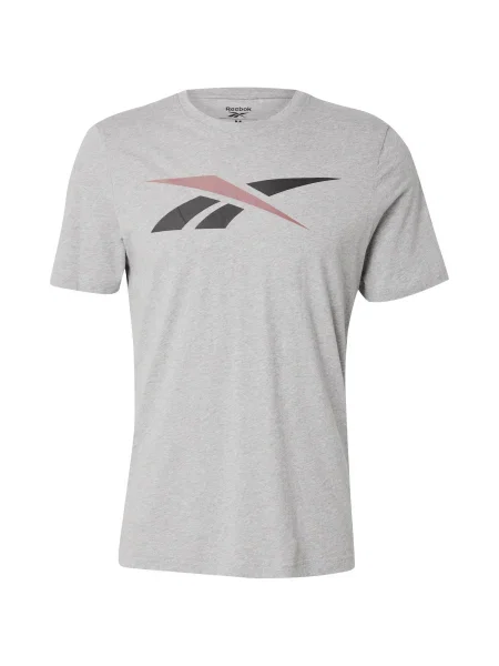 Pánske tričko Reebok Gs Vector Tee black/white/vector red biela