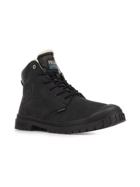 Turistická obuv Palladium Cuff Lth Wp Wl černá