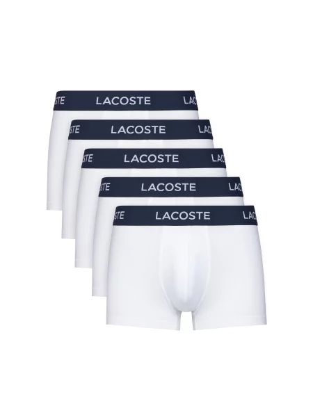 Hlačke Lacoste bela