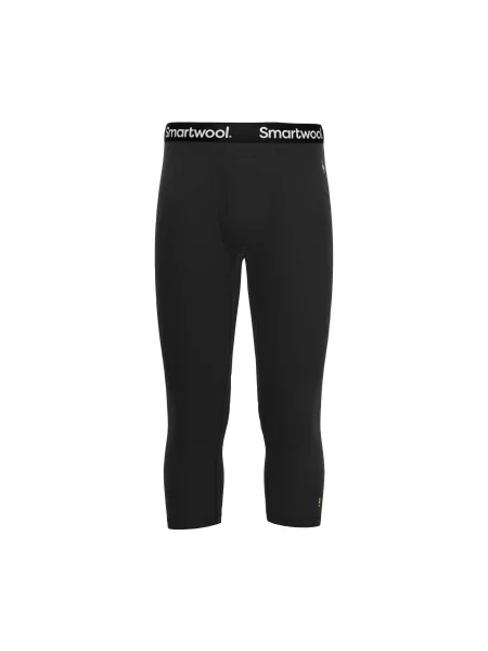 Klasyczne termiczne legginsy z wełny merino Smartwool czarne