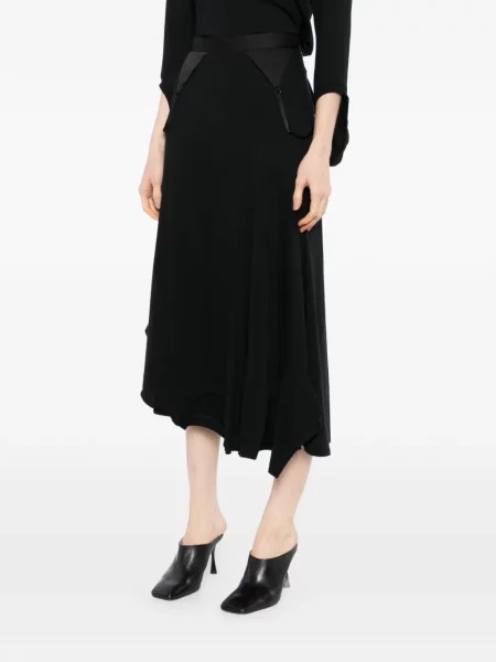 Fustă Undercover asimetrică negru