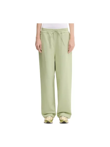 Spodnie Y-3 frotte zielone