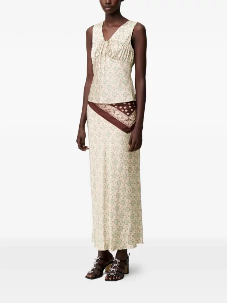 Top Claudie Pierlot s V-izrezom