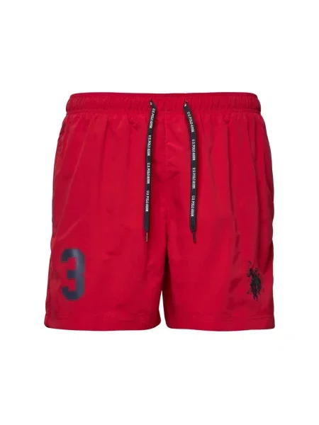 U.S. POLO ASSN. Șorturi de baie UMALEXANDER albastru marin roșu