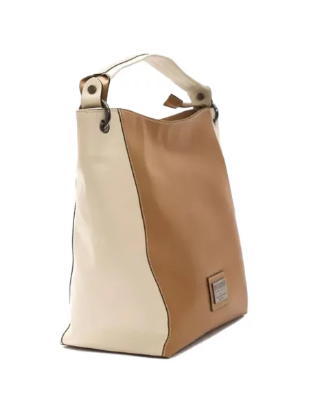 Geantă shopper Pompei Donatella din piele maro