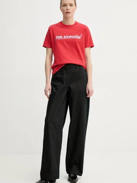 The Kooples t-shirt czerwony
