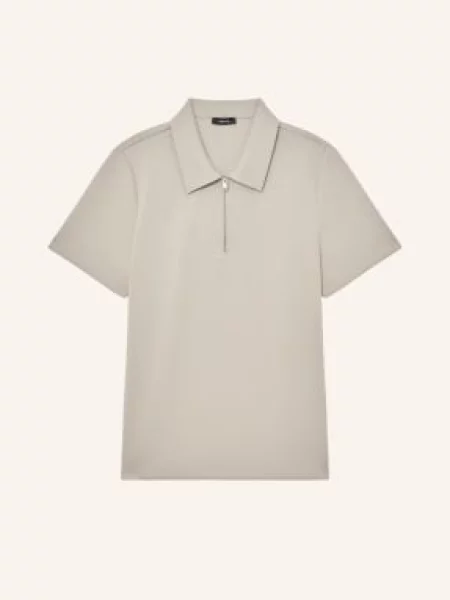 Reiss Jerseyové Polo Tričko Lord béžová