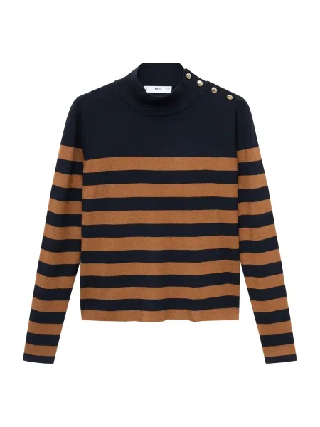 MANGO Pulover LUCCAPK marin / maro albastru