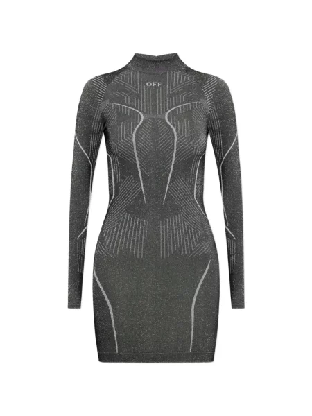 Mini šaty Off-white biela