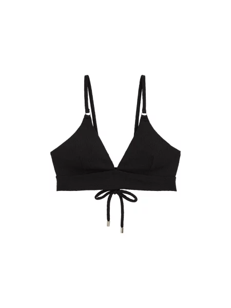 WE Fashion Sutien costum de baie negru