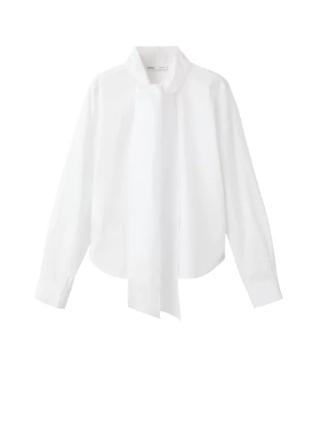 MANGO Blúz PARIS' fehér