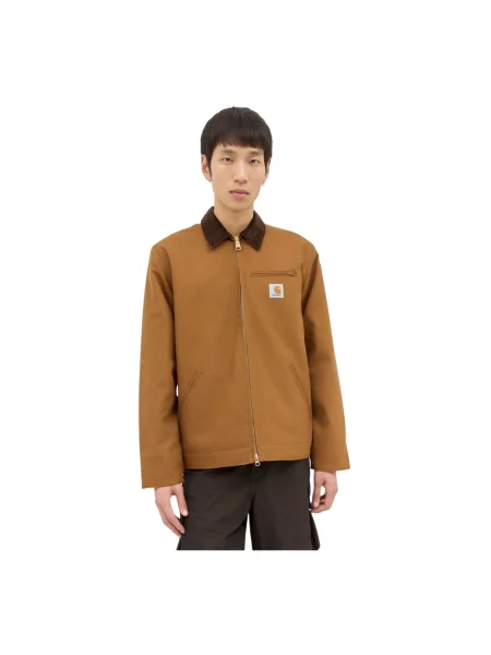 Kurtka Carhartt Wip brązowa