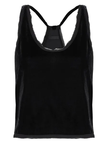 Кадифен топ Osklen черно