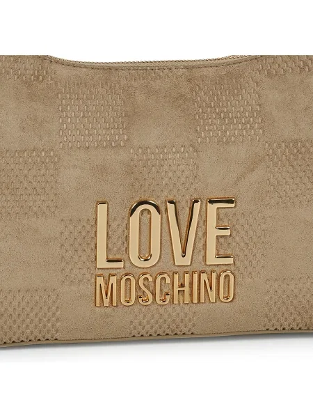 Geantă Love Moschino bej