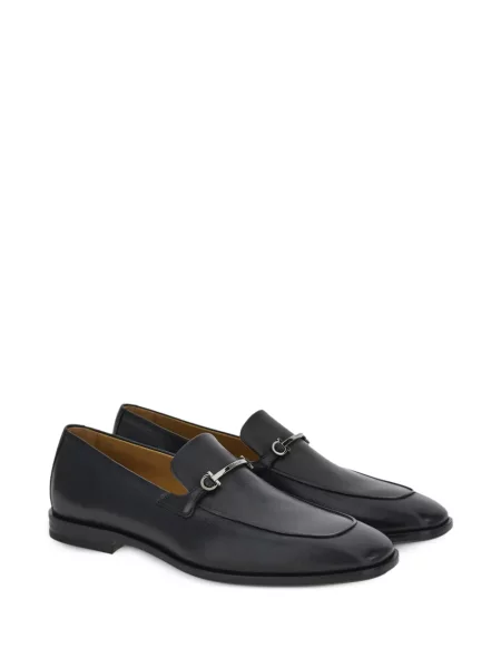 Iš natūralios odos loaferiai Ferragamo juoda
