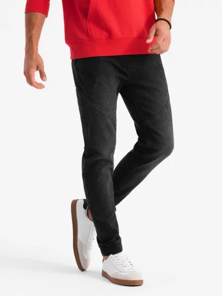 Kalhoty jogger Ombre černé