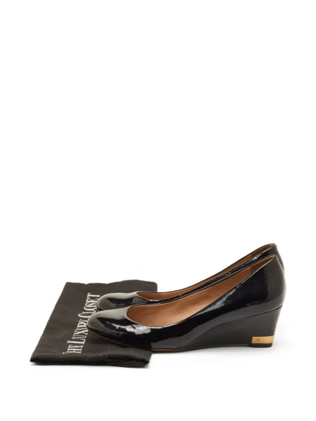 Pantofi cu toc Tory Burch cu pană negru