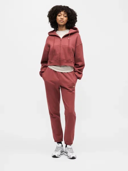 Nike Sportswear Tepláková bunda STDO tmavoružová