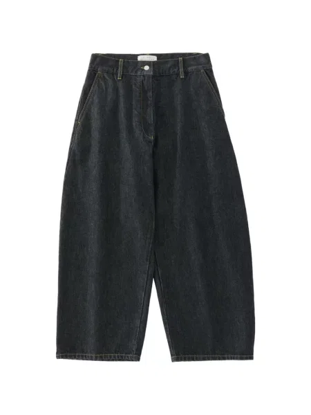 Blugi cu picior larg Studio Nicholson negru