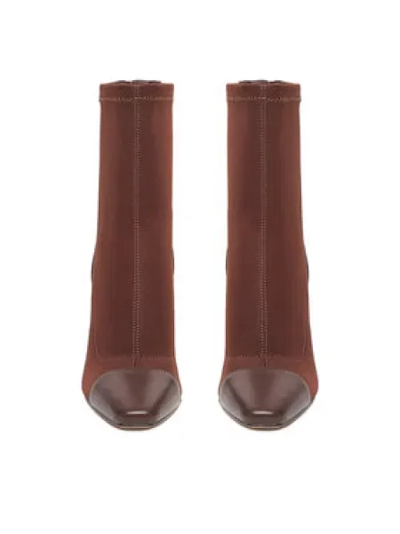 Nine West Členková obuv hnedá