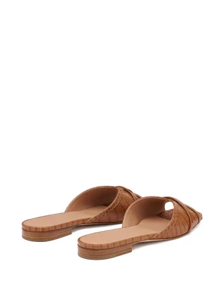 Sandale Malone Souliers cu perle maro