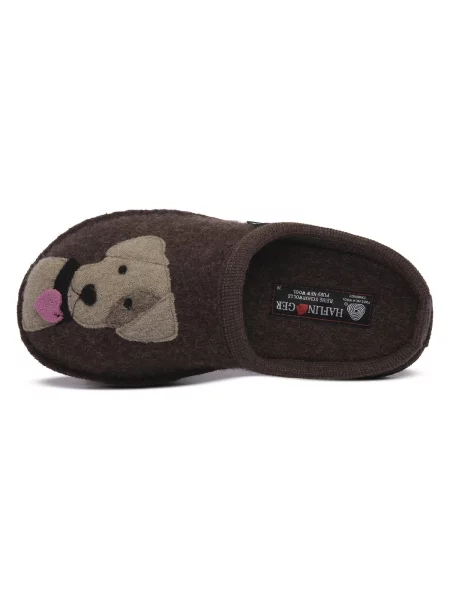 Papuče Haflinger smeđa