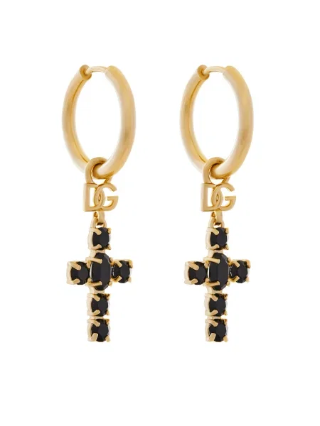 Обеци Dolce & Gabbana златисто