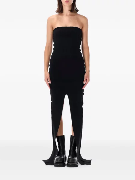 Rochie Rick Owens fără bretele negru